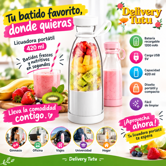 Botella Portatil Licuadora